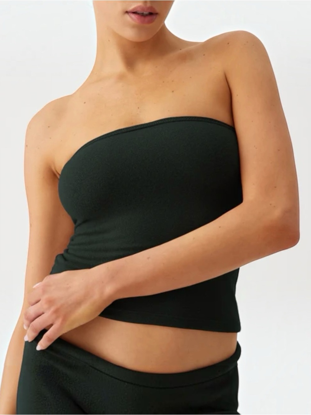 NWT RARE TEA YOU Parisia Tube Top in Fôret Noire